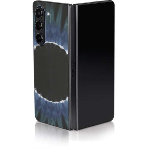 Liquid Blue Tie Dye - Sunflower Galaxy Z Fold5 5G Skin